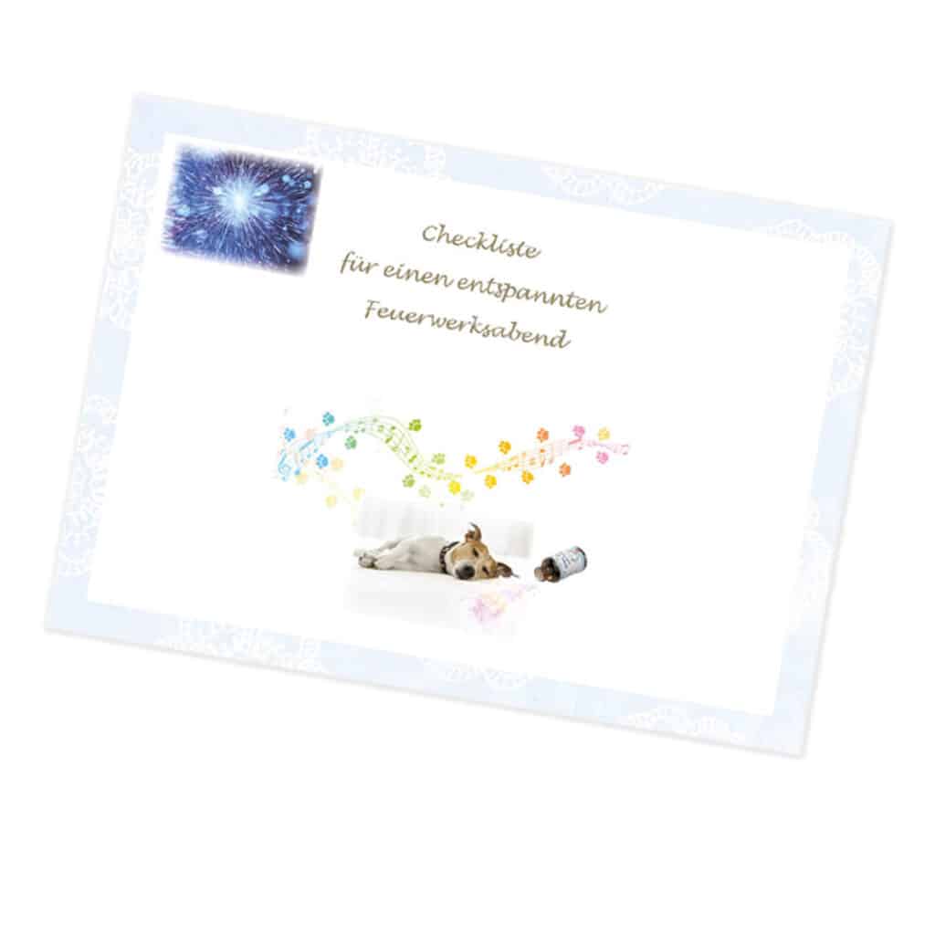 Checkliste für einen entspannten Silvesterabend mit dem Hund.