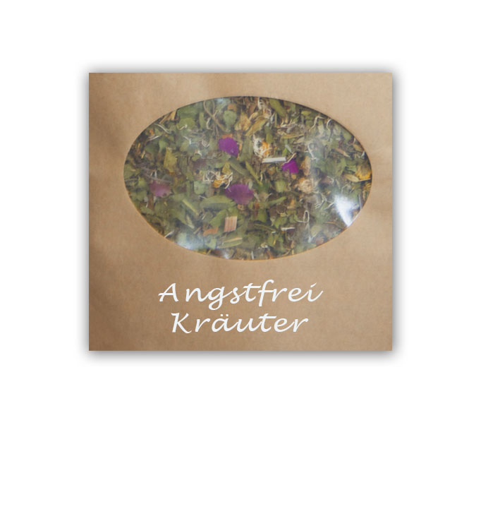 Angst-frei-Kräuter für ängstliche Hunde.