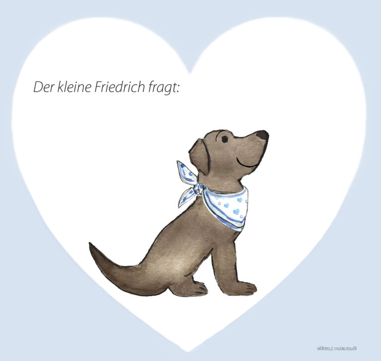 Illustration Friedrich fragt